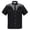 Black2, variant on CAIXIA Western Baby Boy Clothes Boys Short Sleeve Western Cowboys Pearl Snap Button Down Shirts