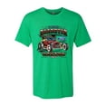 thumbnail image 2 of Wild Bobby, Ford Retro T-Bucket Roadster 1923 Vintage Garage Motors, Cars and Trucks, Men Premium Tri Blend Tee, Envy, Small, 2 of 4
