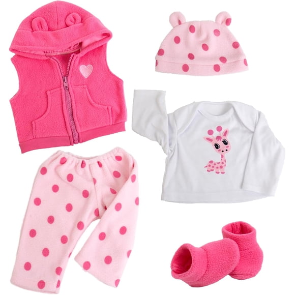 Ropa de Muñecas Bebé Renacidas - Accesorios de Ropa de Atuendo para Muñecas Bebé Recién Nacidas Realistas de 20-24 Pulgadas