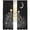 Black,SilverGray,BoneWhite,Charcoal, variant on Halloween Sheer Curtains 63 Inches Long, Vintage Funny Skulls Bone Ghost Rustic Farmhouse Light Filtering Window Curtains for Living Room, Rod Pocket Voile Sheer Curtain Drapes, 52"W x 63"L, 2 Panels