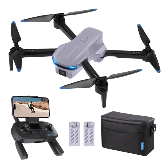 Snaptain FPV Drone with 1080P Camera, RC Quadcopter for Kids and Beginners, Gray