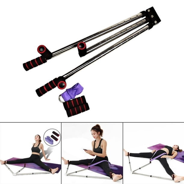3 Bar Leg Stretcher Adjustable Split Stretching Machine Stainless Steel  Flexibility Training Equipment Home Yoga Dance Exercise