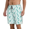 thumbnail image 2 of Goofa Utensiles Printed Mens Swim Trunks Summer Quick Dry Short Beach Swimwear Bathing Suits-XX-Large, 2 of 9