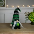 thumbnail image 2 of Northlight LED Lighted St. Patrick's Day Girl Gnome - 11.5", 2 of 6