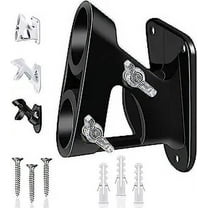 Bonison Adjustable Flag Pole Bracket, 1" Hole Diameter, Two-Position Heavy Duty Aluminum Flagpole