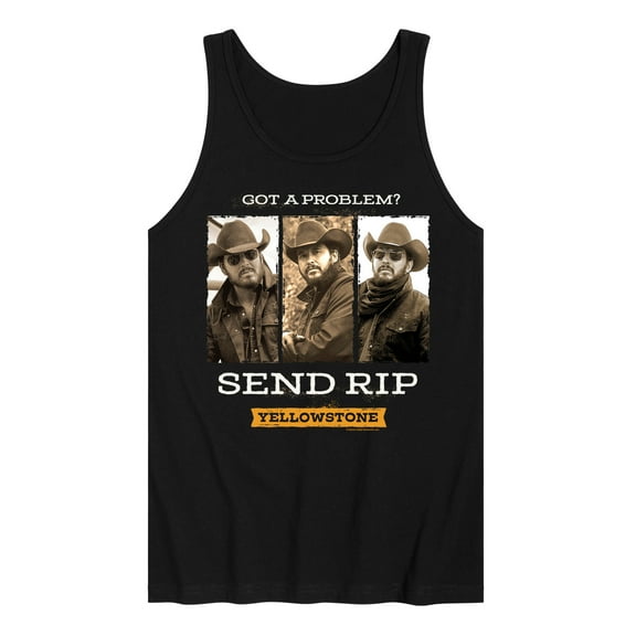 Yellowstone - Got A Problem Send Rip - Men's Jersey Tank Top