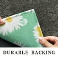 thumbnail image 6 of Green Daisy Flower Yellow Centers Pattern Door Rugs,Washable Non Slip Door Mats Indoor,Decorative Door Mats,Entry Mat Indoor for Entrance,Bedroom,Kitchen,Bathroom,17"x30", 6 of 6