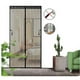 thumbnail image 4 of Cortina de puerta con mosquitera magnética suave de verano con cifrado, silenciosa, antimosquitos, a rayas, autocebante, resistente al viento (1 unidad), 4 of 5