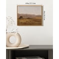thumbnail image 6 of Drsoum Vintage Plains Wall Prints Classic Retro Farmhouse Rustic Decorations for Living Room Bedroom 8x10in Natural Framed, 6 of 6