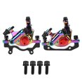thumbnail image 2 of Hydraulic Disc Brake,HB-100 Bike Aluminium Alloy Hydraulic Disc Brake Set Front Rear for Mountain Road Bicycle, 2 of 7