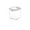 White1, variant on SLYNSHome Miscellaneous Grains Barley Noodle Storage Jar Nut Candy Dry Storage Jar Transparent Buckle Dry Storage Jar