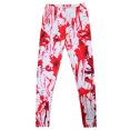 thumbnail image 2 of Salpicaduras De Sangre 3d Impreso Polainas De Los Pantalones De Halloween Jeggings Cospaly Vestido Rojo Sunnimix de las mujeres de las polainas de sangre, 2 of 8