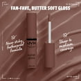 NYX Professional Makeup Butter Gloss, NonSticky Lip Gloss, Ginger Snap