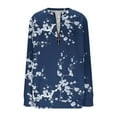 thumbnail image 4 of ICHUANYI Oversized Sweatshirt for Women Long Sleeve Crewneck Sweatshirts Pullover Womens Fall Floral Print Fashion Sweatshirt, 4 of 5