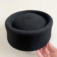 thumbnail image 2 of Jiibva Pillbox Hat Top Hat Millinery Fascinator Base Hat for Women Casual Wear Western Fedoras Hostesses Wear, 2 of 7