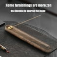 thumbnail image 6 of AOOOWER Wood Incenses Stick Holder Tray Ashes Catcher for Meditations and Relaxation, 6 of 11