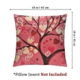thumbnail image 4 of nygtbtfer Throw Pillow Cover, Couch Pillows Covers, Pack of 2 Holiday Throw Pillow Covers, Pink Flower Heart, Decorative Throw Pillow Covers, Throw Pillows Covers White, 4 of 7