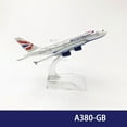 thumbnail image 6 of 6Inch 15CM A380 A350 A330 A320 Concorde Diecast Airplane Model For Gift Collection, 6 of 10