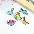 thumbnail image 4 of 10 Piezas Dinosaurio Broche Lindo Esmalte Pin Moda Dibujos Animados Solapa Insignia Sunnimix Pines de dibujos animados, 4 of 7