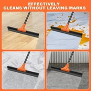JEHONN Floor Squeegee Heavy Duty with Long Handle (Orange)