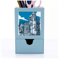 thumbnail image 1 of Antiguo castillo de los caballeros medievales de Europa emblema Tarjeta de clip de pluma del gestor de suministros de oficina, 1 of 3