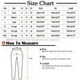 thumbnail image 3 of GaThRRgYP Womens Cargo Pants with Pockets,Women's Solid Color Fashion Casual Loose Broad Leg Full Length Pants Gray M, 3 of 5