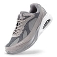 thumbnail image 1 of Fitville zapatos Extra anchos para caminar para hombre, calzado deportivo acolchado ancho para pies hinchados, pies planos, ajuste de arco, alivia el dolor de talón, negro, 1 of 5
