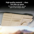 thumbnail image 4 of Car Visor Organizer, Zippered Card and Glasses Holder, Mobile Phone ID Storage, Car Blocker Storage Bag for Organizing Car Interior, 4 of 6