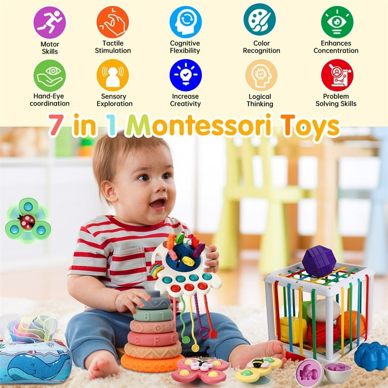 Baby Products Online - Suction cup spinner toys, baby bath toys 1 2 gift  for 3-year-old girl, sensory toys for toddlers 1-3, spinner toys for babies  3-6 months, 6 to 12 months, 12-18 - Kideno