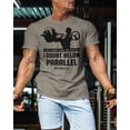 thumbnail image 3 of Gymish I Don’t Always Squat Workout Shirt for Men – Funny Gym T-Shirt, Motivational Lifting Tee, Men’s Athletic Workout Apparel, Warm Grey, XX-Large, 3 of 6