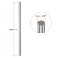 thumbnail image 2 of Unique Bargains 8 Packs 4mm x 100mm Haute Vitesse Acier (HSS) Rond Tige Bar DIY Outil de Stock, 2 of 5