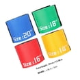thumbnail image 2 of ELAYARD 4Pcs Elastic Drum Cymbal Mute Belt for Quiet Percussion Practice Assorted Colors, 2 of 7