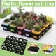 thumbnail image 1 of Bandeja de Vivero de Plantas de Plástico | Bandeja de propagación de inicio de semillas | Caja de germinación reutilizable para suculentas Tomate Bonsái Plantas pequeñas | Herramienta de jardinería, 1 of 9