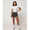 thumbnail image 5 of Real Essentials 3 Pack: Women's Fleece Dolphin Shorts Athletic Workout Running Gym Yoga Sweat Lounge Comfy, 5 of 7