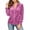 Hot Pink, variant on Fengqque Women's Velvet Long Sleeve Button Down Casual Tops Shirts Beige