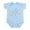 Sky Blue, variant on CafePress - Caffeine Molecule Infant Bodysuit - Baby Light Bodysuit, Size Newborn - 24 Months