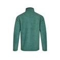 thumbnail image 2 of Weird Fish Mens Newark Grid Eco Friendly Quarter Zip Fleece Top, 2 of 5