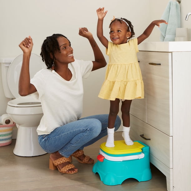 Sesame Street Elmo Hooray 3-in-1 Potty Chair, Soft Toddler Toilet