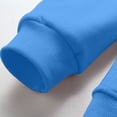 thumbnail image 4 of Gubotare Girls Sweatshirts Toddler Baby Girl Sweatshirt Long Sleeve Crewneck Pullover Cute Sweatshirts For Teen Girls Size 10-11 Years (Blue,10-11 Years), 4 of 5
