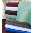 thumbnail image 2 of Cotton Rich 600 Thread Count Hem Stitch Sheet Set  King-Chocolate, 2 of 2