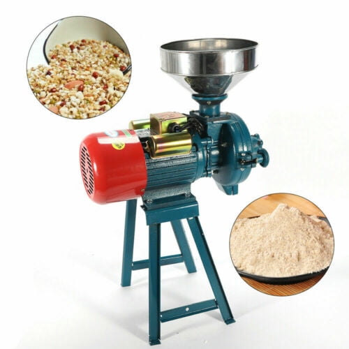 Details about   Wet&Dry Electric Feed Mill Grinder Grain Crusher Corn Cereal Pulverizer Machine 