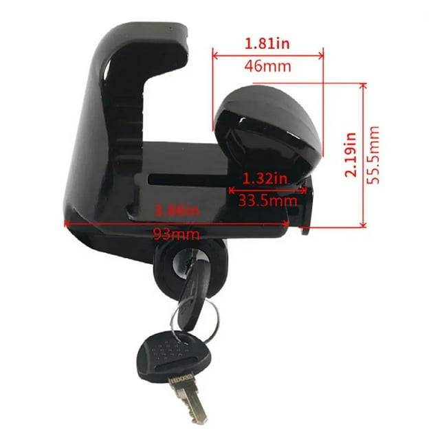 RV Trailer Lock Set Adjustable Lock System Hitch Locks With Keys RV Accessories For Travel Trailers Travel Trailer Accessories ,Easy Operate