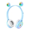 thumbnail image 3 of Auriculares con Micrófono Tipo C Soledad Almohadillas Suaves 3.5 mm Estéreo RGB Azul, 3 of 7