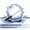 thumbnail image 4 of 3pcs 9.8Ft Telescopic Flag Pole,Stainless Steel Handheld Portable Extendable Retractable Flagpole with Anti-Slip Grip, 4 of 7
