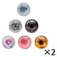 thumbnail image 2 of Ojos de cristal para muñecas, redondos, de 10 a 40 mm, con forma de cúpula, de dragón, para gato, accesorio de juguete para pupila, para muñecas Blyth, 2 of 5