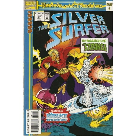 The Silver Surfer #87 (Blood and Thunder Part 6) Vol. 3 December 1993, By Marvel Comics from (Best Silver Surfer Comics)