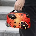 thumbnail image 2 of Seven Starred Ladybird Oxford Cloth Waterproof Travel Organizer Storage Pouch Cable Organizer Travel Charging Cord Organizer Case, 2 of 6