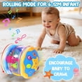 thumbnail image 5 of LieGorJi Babies Ocean Rotating Musical Toys, Infant Crawling Tummy Time Toys, Learning Musical Toy, Birthday Gifts for 1-3 3-5 5-8 Year Old (Blue), 5 of 7