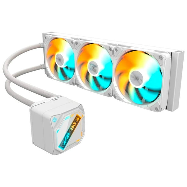 Enfriamiento Liquido GIGABYTE GAMING 360 ICE ARGB 2000RPM LGA1851 AM5 Blanco GP-GIGABYTE GME 360I