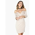 thumbnail image 3 of Girls On Film Womens Alexander V-Cut Lapel Dress, 3 of 5